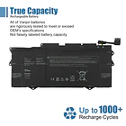 Batería de Repuesto YM15G para Dell XPS 13 9315 Series 0G9FHC G9FHC 0W6D4H W6D4H 11.55V - VANPIR 5
