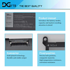 Batería de Repuesto 69KF2 para Dell G7 15 7500 G15 5510 5511 5515 5520 5521