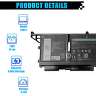 Batería de Repuesto para Dell Latitude 5330 7330 7430 7530 Latitude 5330 2-in-1/7330 2-in-1/7430 2