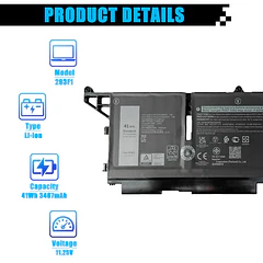 Batería de Repuesto para Dell Latitude 5330 7330 7430 7530 Latitude 5330 2-in-1/7330 2-in-1/7430