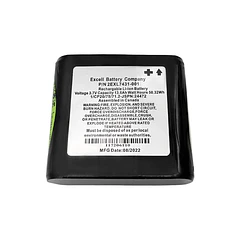 Batería de Repuesto 2EXL7431 1 para Topcon FC-300 FC-500 SHC500 Data Collectors Controller - Tezgouly