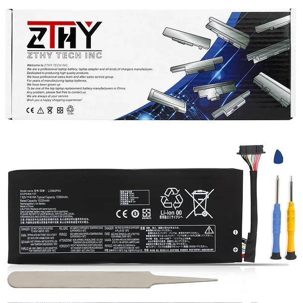 Batería de Repuesto L23M2PK0-81Wh para Lenovo Legion Go 8APU1 AMD Handheld Series 1