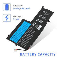 Batería de Repuesto PK03XL para HP Spectre X360 13 – PK03XL 11.4V - KingSener