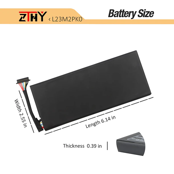 Batería de Repuesto L23M2PK0-81Wh para Lenovo Legion Go 8APU1 AMD Handheld Series 6