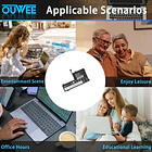 Batería de Repuesto L17M3PG2-L para Lenovo Legion Y7000-2019 Y7000P-1060 Y530-15ICH-1060 Y540-15IRH Y540-17lRH Series L17C3PG2 5B10Q88555 - OUWEE 5