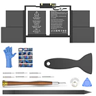 Batería de Repuesto A1707 A1820 Battery Replacement para MacBook Pro 15 inch 2016 2017 Touch Bar Version Model - JGTM 1