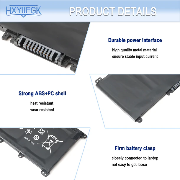 Batería de Repuesto HT03XL para HP Pavilion 15-DA 15-DB 17-BY Laptops 5