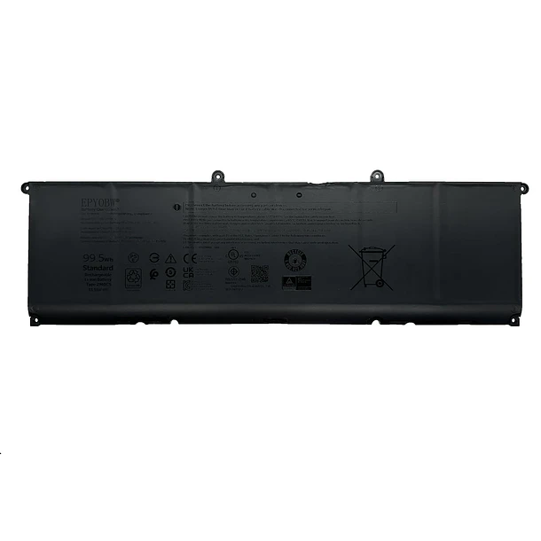 Batería de Repuesto 2M0C5 para Dell Precision 5680 Series Laptop JXM4G F5HR2 9FTVV - EPYOBW 1
