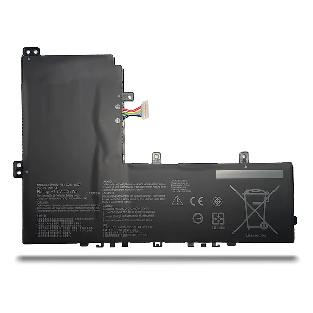 Batería de Repuesto C21N1807 para Asus C223NA-1A C223NA-1B ChromeBook C223NA-DH02 GJ0025 VivoBook E12 E203NA-FD020TS FD048T - Hubei 1