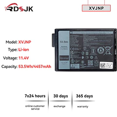 Batería de Repuesto WDX0R para Dell Latitude 5430 7330 Rugged Extreme P148G P148G001 P149G P149G001 - RDSJ XVJNP