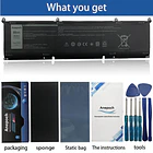 Batería de Repuesto 69KF2 para Dell XPS 15 9500 Alienware M15 R3 R4 M17 Precision - Anepoch 4