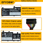 Batería de Repuesto L21D3PG1 para Lenovo ThinkPad L14 Gen 3 / ThinkPad L15 Gen 3 - EPYOBW 5