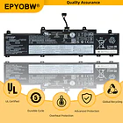 Batería de Repuesto L21D3PG1 para Lenovo ThinkPad L14 Gen 3 / ThinkPad L15 Gen 3 - EPYOBW 6