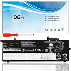 Batería de Repuesto L17L6P71 para Lenovo ThinkPad X280 A285 Series SB10K97617 01AV470 L17M6P71 L17C6P71 SB10K97619 - DGTEC