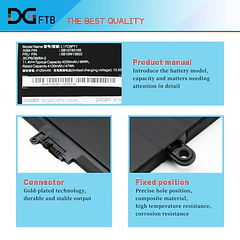 Batería de Repuesto L17L6P71 para Lenovo ThinkPad X280 A285 Series SB10K97617 01AV470 L17M6P71 L17C6P71 SB10K97619 - DGTEC