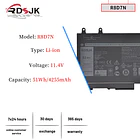 Batería de Repuesto R8D7N para Dell Latitude 5400 5410 5500 5510 5511 Precision 3540 M3540 2