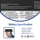 Batería de Repuesto L22D4PC2 para Lenovo Legion Slim 5 16APH8 5-16IRH8 5-16AHP9 2