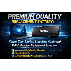 Batería de Repuesto HT03XL para HP L11119-855 HW03XL 7265NGW Pavilion 15-DB Series14M-DH0003DX 14M-DH1003DX 15T-CS200 15-DY0013DX - Beite