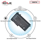 Batería de Repuesto R8D7N para Dell Latitude 5400 5410 5500 5510 5511 Precision 3540 M3540 6