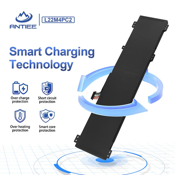 Batería de Repuesto L22D4PC2 para Lenovo Legion Slim 5 16APH8 5-16IRH8 5-16AHP9 5