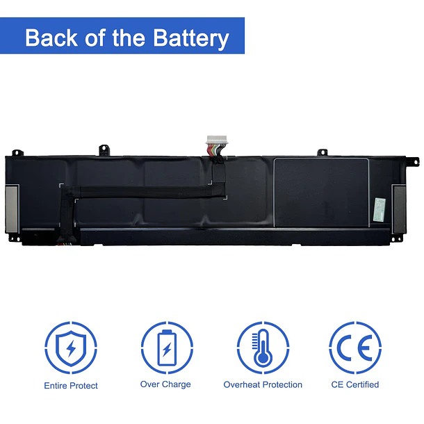 Batería de Repuesto WK06XL para HP Omen 16-b0xxx 16-b0000TX 16-B0047TX 16-C0xxx 16-C0167AX 17-CK0007NV Series Notebook - JOTACT 6