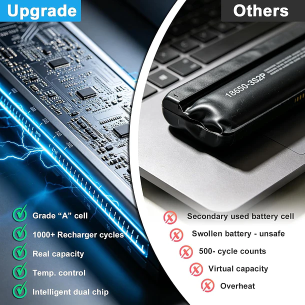 Batería de Repuesto L23D4P70 para Lenovo ThinkPad P1 Gen 7 (Type 21KV, 21KW) Series SB11M37548 6