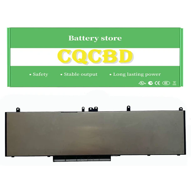 Batería de Repuesto WJ5R2 para Dell Latitude 5570 E5570 Precision 3510 M3510 Series （11.4V 84Wh/7260mAh） - CQCQ 2