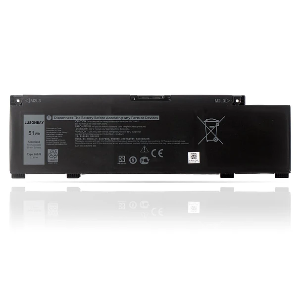 Batería de Repuesto 266J9 para Dell G3 15 3500 3590 3790 G5 15 5500 SE - LUSONBAY 1
