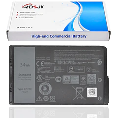 Batería de Repuesto AB06XL para Dell Latitude 7202 7212 7220 Rugged Extreme Tablet Series 02JT7D - RDSJ