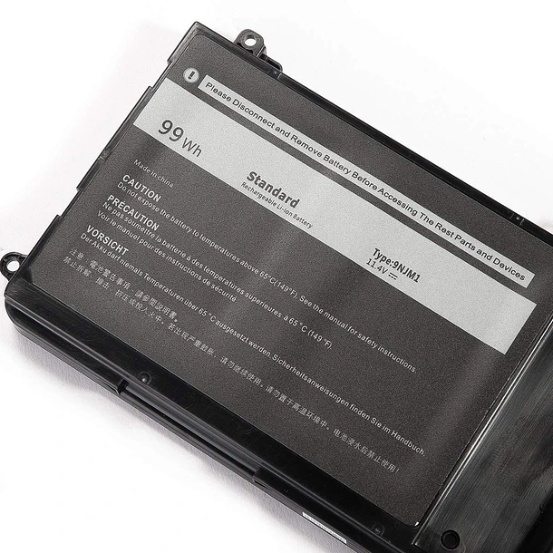 Batería de Repuesto Y9N00 para Dell 15 R3 17 R4 Series 9NJM1 0546FF 0HF250 44T2R - FLIWER 2