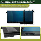 Batería de Repuesto 93FTF para Dell Latitude E5280 E5480 E5580 E5490 E5590 5