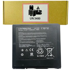 Batería de Repuesto SS03XL para A42-G55 Battery For Asus G55 G55V G55VM G55VW G55VM-S1020V 0B110-00080000 - CQCQ