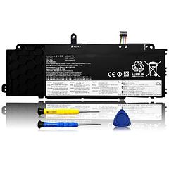 Batería de Repuesto TF03XL para Lenovo ThinkPad X13 Gen 4 21J3 21J4 21EX 21EY 21F2