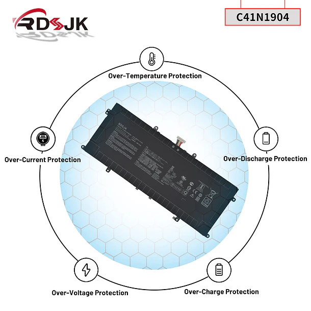 Batería de Repuesto B31N1631 para Asus ZenBook 13 BX325JA UM325SA UM325UA UX325EA UX325JA 14 UM425IA 6