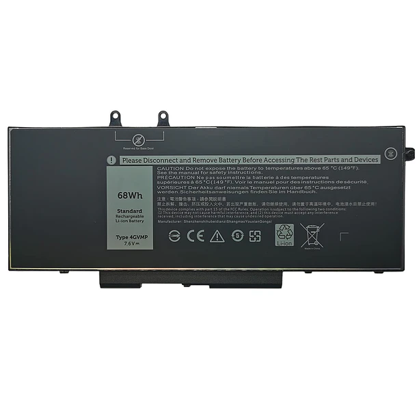 Batería de Repuesto 4GVMP para Dell Latitude 5400 5410 5500 Precision 3540 3550 Inspiron 7590 - LIXIEKE 1
