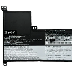 Batería de Repuesto L19C3PF6 para Lenovo IdeaPad 3-17ADA05 3-17ARE05 3-17IML05 3-17IIL05 V17-IIL Series L19L3PF4 L19L4PF2 - EPYOBW