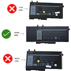 Batería de Repuesto 4GVMP para Dell Latitude 5400 5410 5500 Precision 3540 3550 Inspiron 7590 - LIXIEKE 2