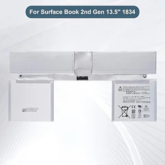 Batería de Repuesto G3HTA048H para Microsoft Surface Book 2nd Gen 13.5" 1834 Keyboard Battery - E-YIIVIIL
