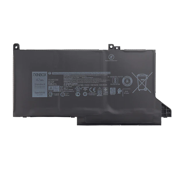 Batería de Repuesto DJ1J0 para DELL Latitude 12 7000 7280 7380 7480 Tablet 1