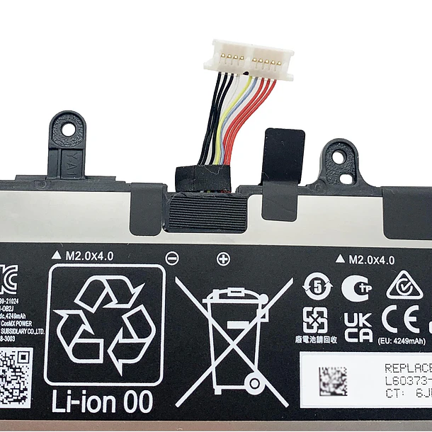 Batería de Repuesto WP03XL para HP Split X2 13-M000 / Elitebook 830 835 840 845 - EPYOBW 6