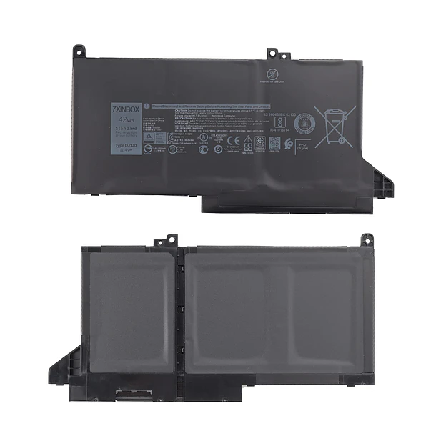 Batería de Repuesto DJ1J0 para DELL Latitude 12 7000 7280 7380 7480 Tablet 3