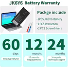 Batería de Repuesto H5CKD para Dell Inspiron 5300 5301 5401 5402 5408 5409 5501 6