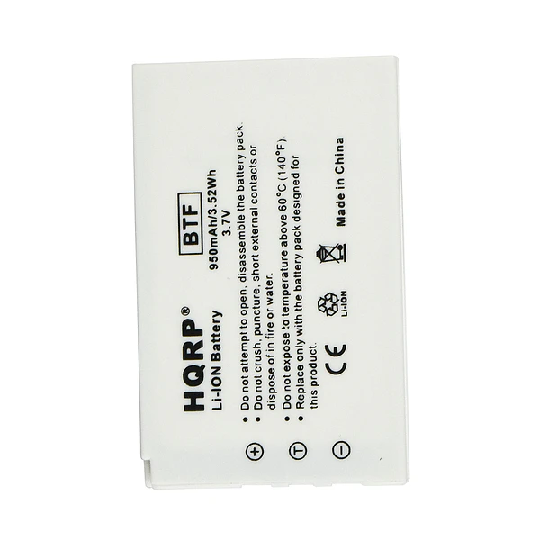 Batería de Repuesto 884667412181192 para Logitech diNovo Edge, DiNovo Mini, Y-RAY81 Rechargeable Keyboard - HQRP 1