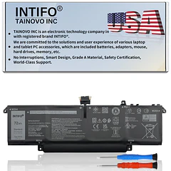 Batería de Repuesto P83V9 para Dell Precision 5470 5480 5490 Series Notebook 0CDTT2 CDTT2 0YXP8T - INTIFO