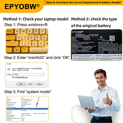 Batería de Repuesto L21D4PH0 para Lenovo IdeaPad Yoga 9-14IAP7 82LU / Yoga 9-14IRP8 83B1 Series - EPYOBW