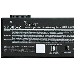 Batería de Repuesto SP306-2 para diversos equipos compatibles según modelo SP306-2 - EPYOBW