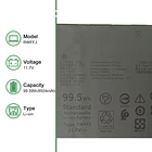 Batería de Repuesto RWFFJ para XPS 16 9640 2024 D1948TS D1848TS D2968TS D1968TS Series Notebook - JIAZIJIA RWFFJ 2