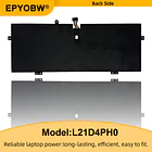 Batería de Repuesto L21D4PH0 para Lenovo IdeaPad Yoga 9-14IAP7 82LU / Yoga 9-14IRP8 83B1 Series - EPYOBW 6