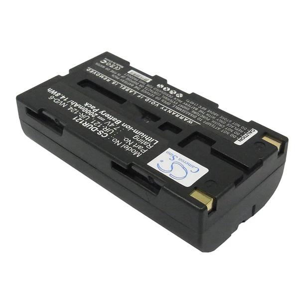 Batería de Repuesto CS-DUR121 para Sanyo iDshot IDC-1000ZU with UR-121 UR-124 UR-121D UR-124D NVP-D6/2000mAh - Sabuly 2