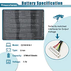 Batería de Repuesto C21N1818-1 para ASUS VivoBook 15 F512DA F512FB F512FA F512FJ F512JA F512FL F512UA - Vmaxxfanee 2